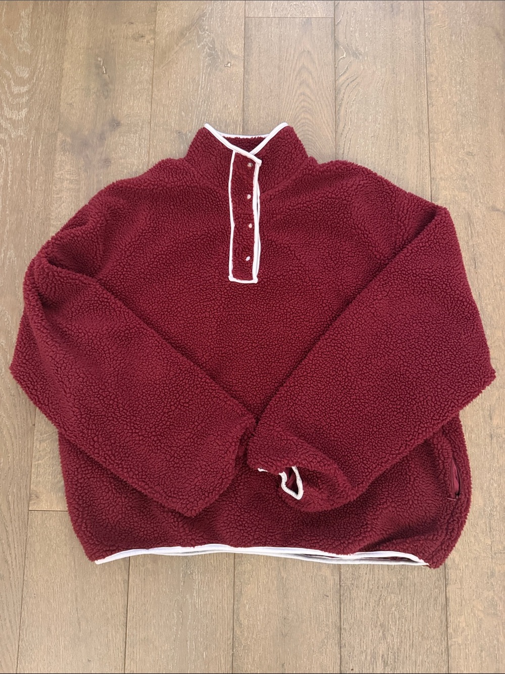 Parke Maroon Fleece